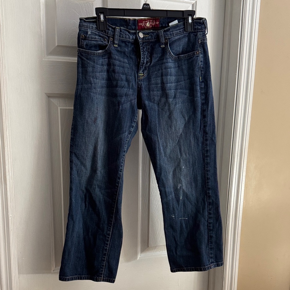 Lucky Brand Dark Blue Relaxed Jeans